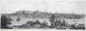 View of Kazan in 1767 by M. le Ch. de Lespinasse of Paris