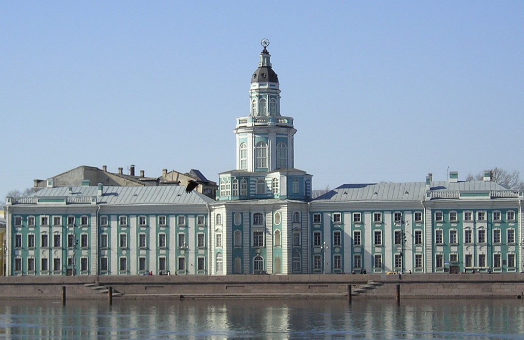 Kunstkamera houses the ethnographic museum established by Peter the Great in the early 18th century