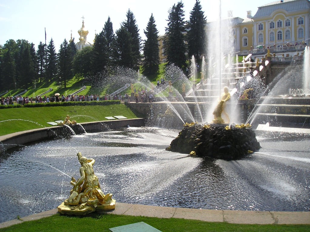 Fountains at Petrogoff