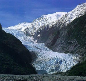 Franz Joseph Glacier in 2001