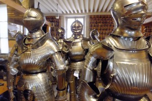 The Army Museum at Le Hotel des Invalides has one of the largest displays of arms and armour in the world